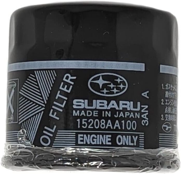 Subaru Engine Oil Filter & Crush Gasket KIT 15208AA100 & 11126AA000 Genuine Legacy Outback Impreza Wrx STi Forester Baja (1 Pack) - Image 4